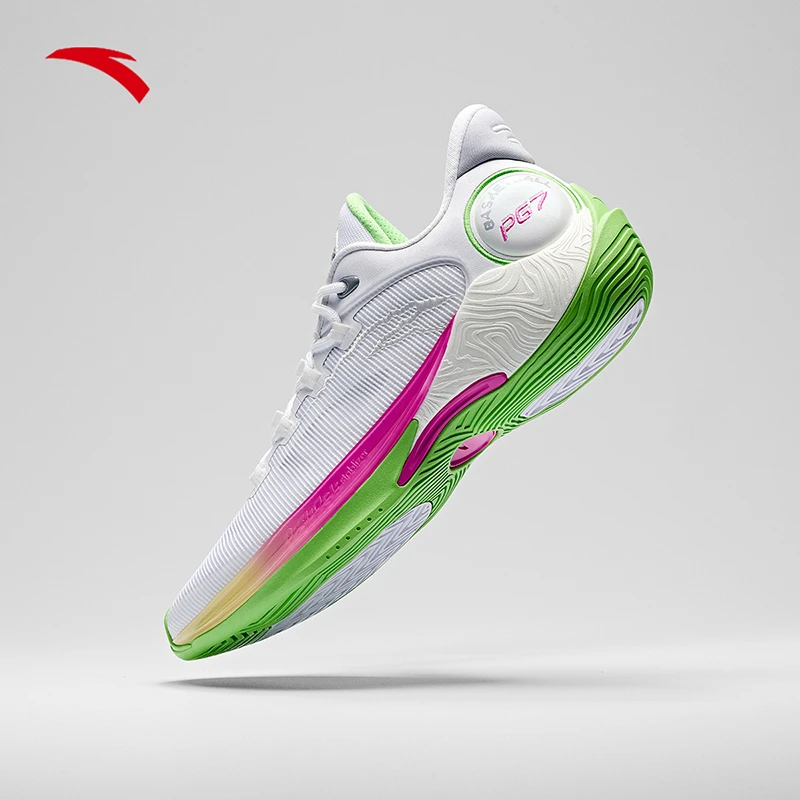 安踏速战6篮球鞋丨PG7科技专业篮球鞋稳定支撑耐磨运动鞋专业