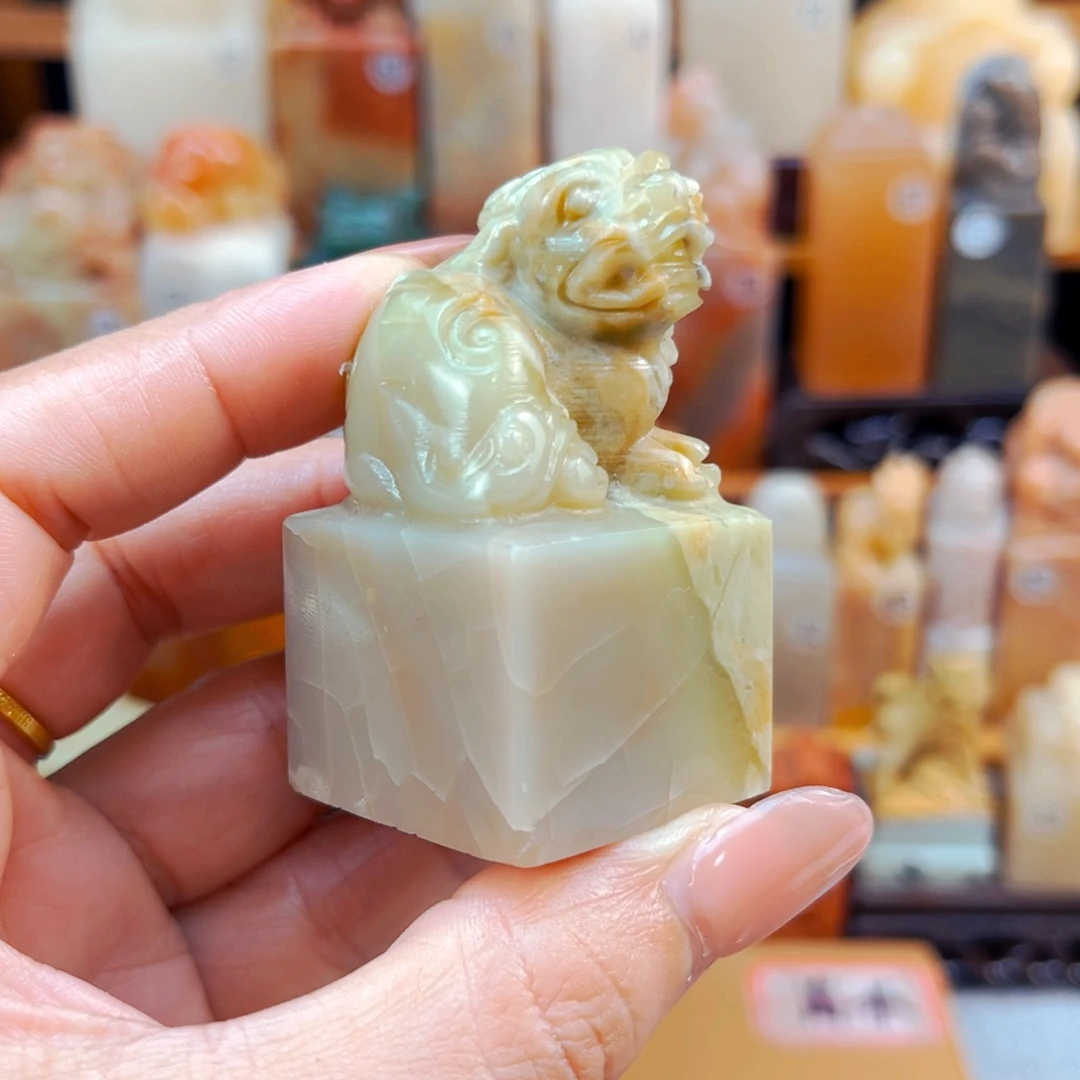 寿山石闪购商品瑕疵料3*3