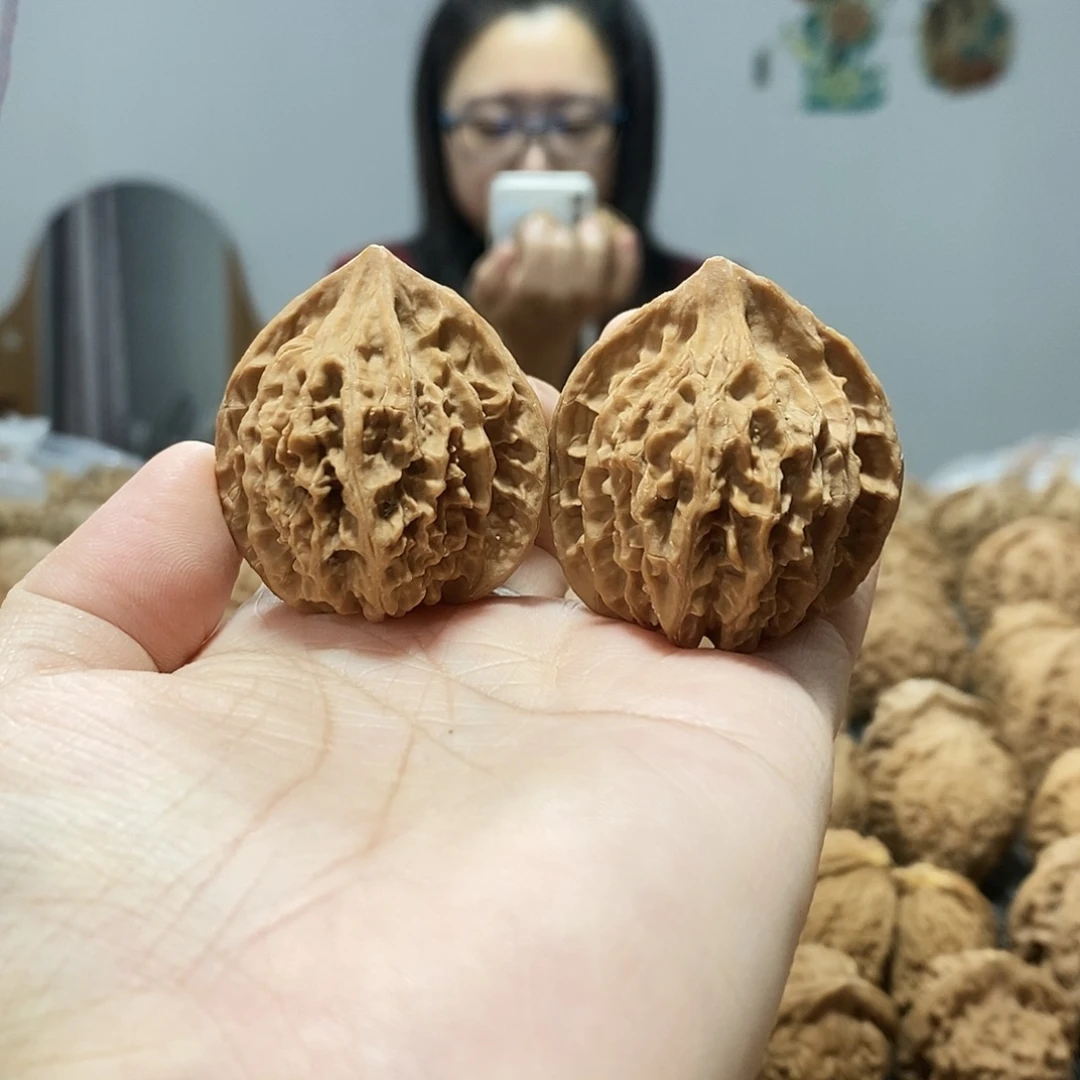 吊坠文玩核桃野生灯笼38