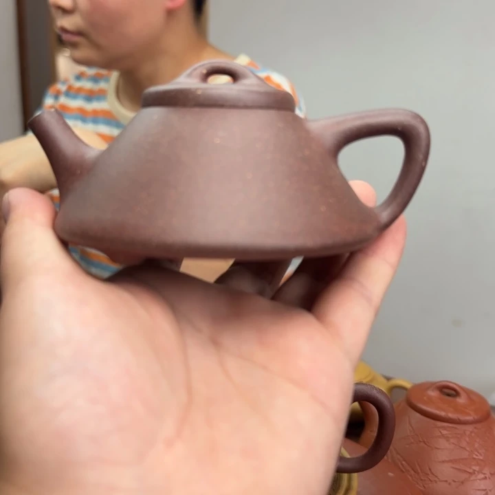 茶壶紫砂底槽清文瓢150CC特价