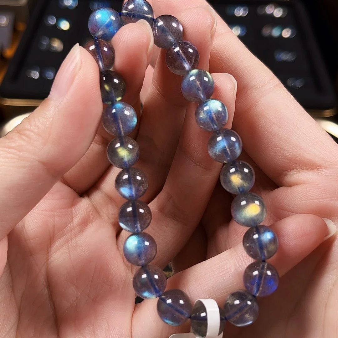 未镶嵌手链长石8.6左右