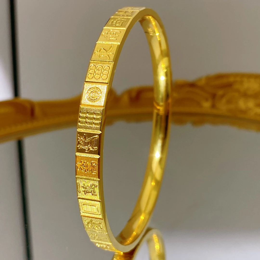 铜合金手镯 【麻将十三幺手镯】胡牌精美百搭精品cnc工艺闭口