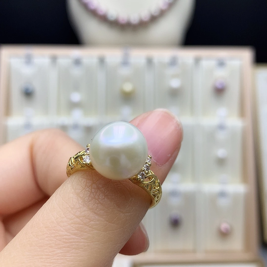 淡水珍珠颈饰合金