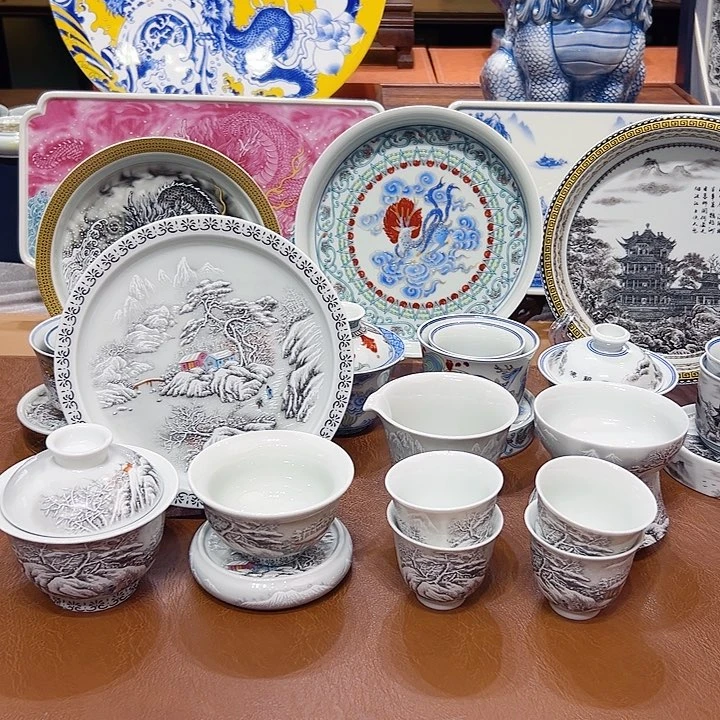 摆件陶景德镇陶瓷艺术