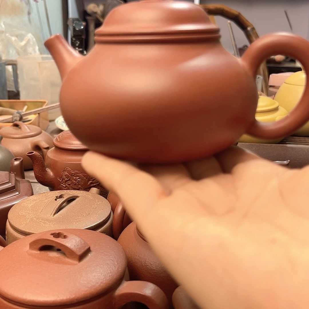 茶壶紫砂全手工制作