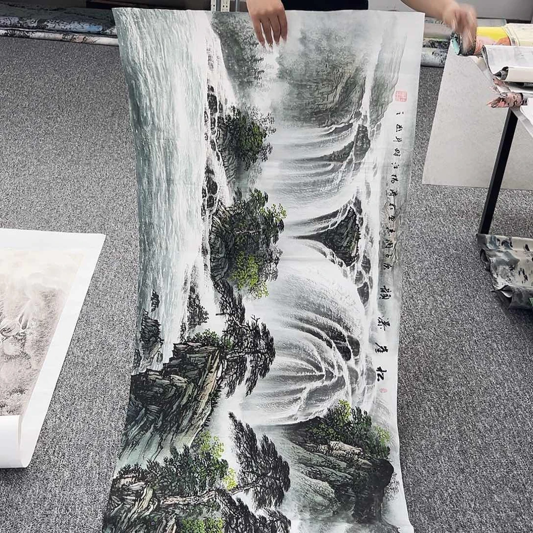 国画纯手绘字画作品
