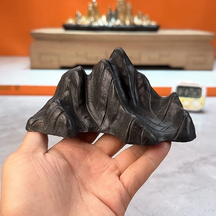 欣***雁奇石茶宠鱼缸文房摆件