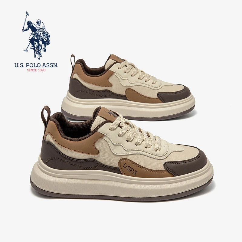 U.S.POLO ASSN.秋季新款潮鞋潮鞋户外运动透气软底舒适百搭休闲鞋