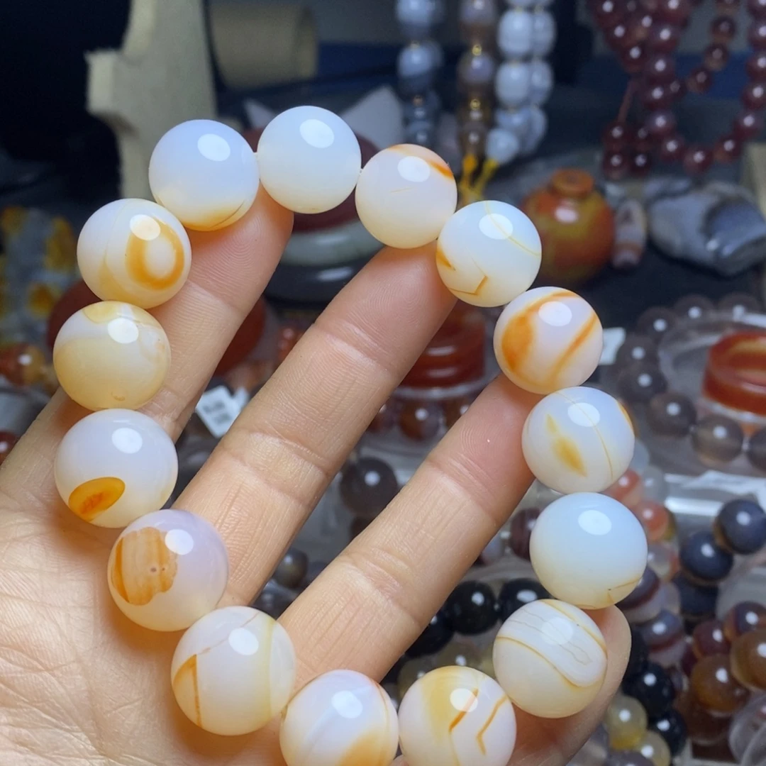 玛瑙/玉髓未镶嵌手链