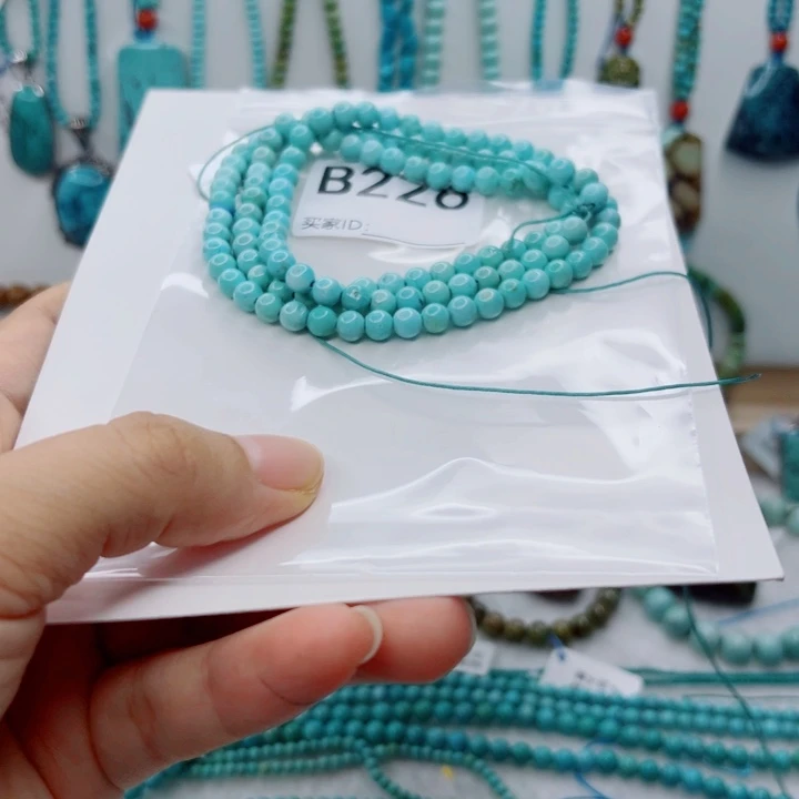 ღ***Ｒ未镶嵌绿松石颈饰