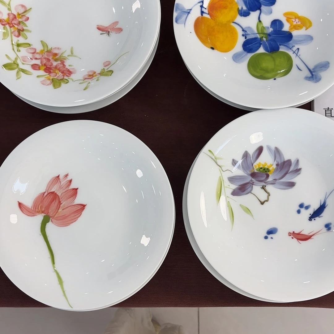 摆件聪*景德镇手绘陶瓷餐具