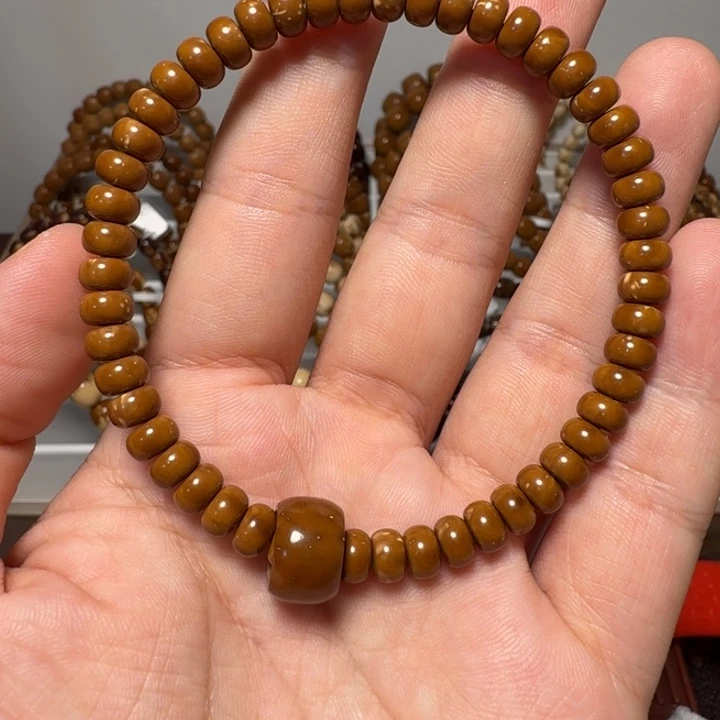 紫金鼠吊坠紫金鼠纯肉算盘手串6.2