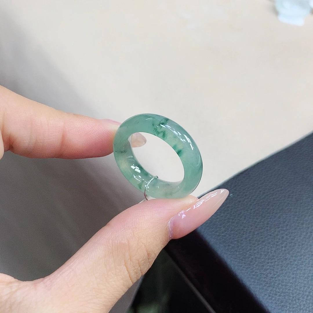 未镶嵌戒圈翡翠16.17号