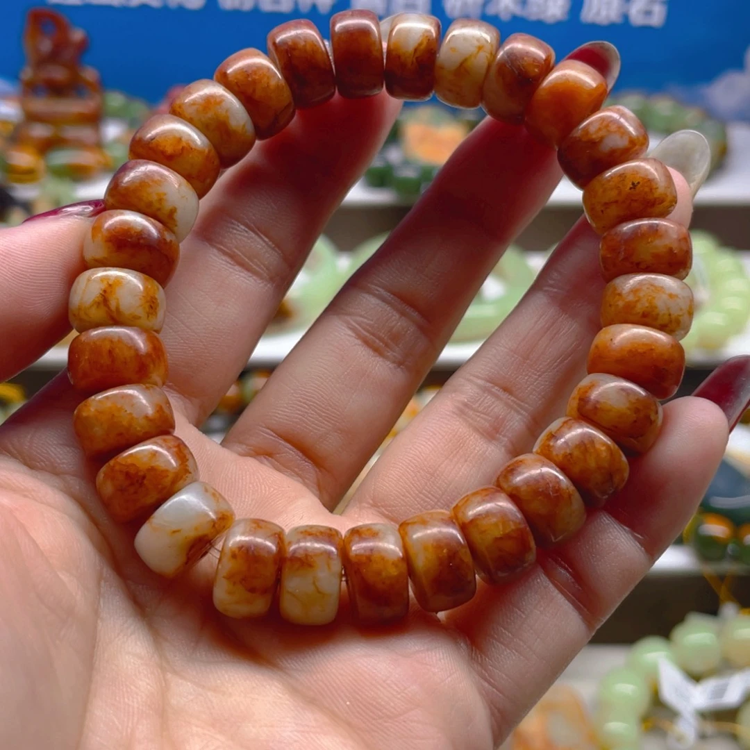 未镶嵌手串透闪石质玉