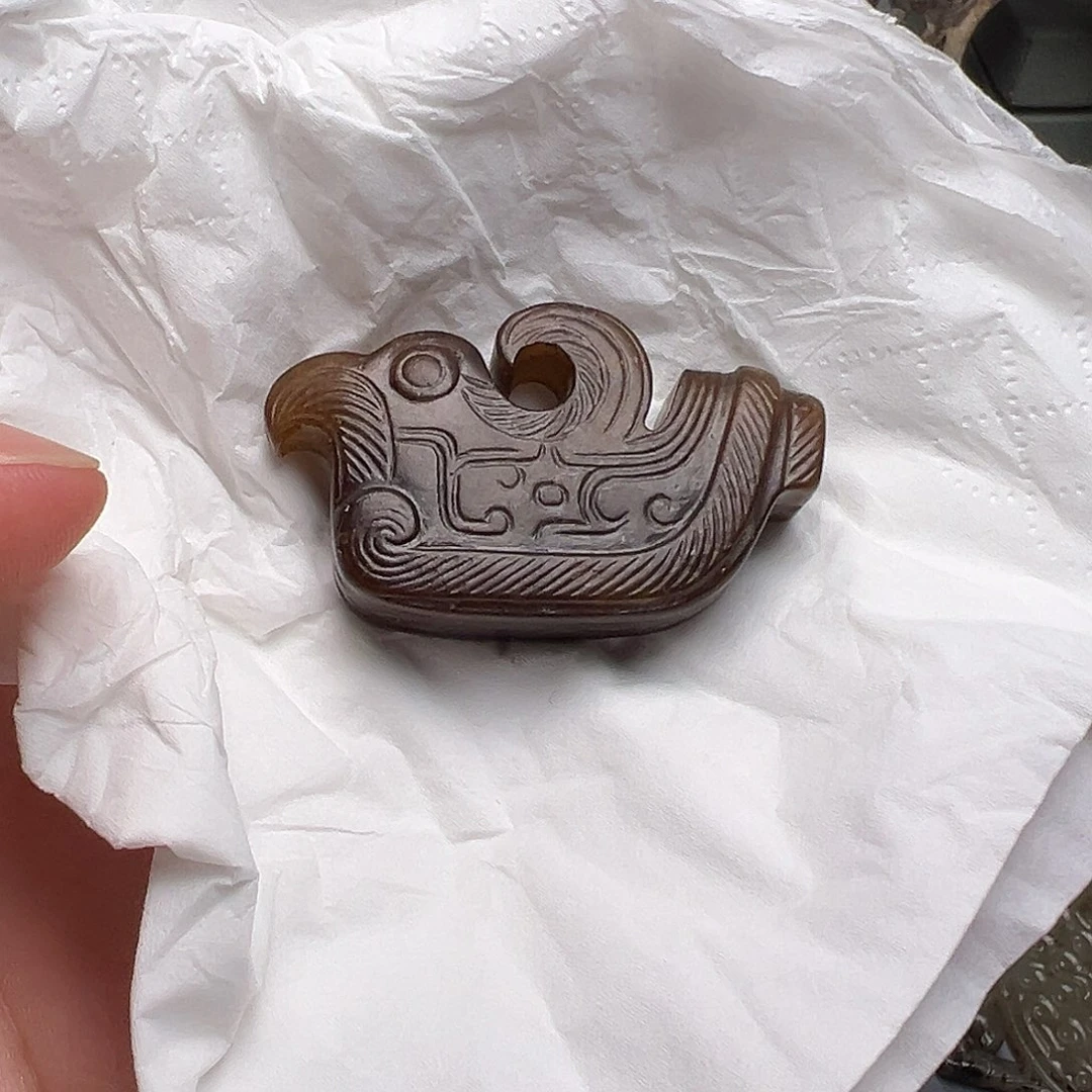 一***奔和田玉（糖玉）未镶嵌挂件