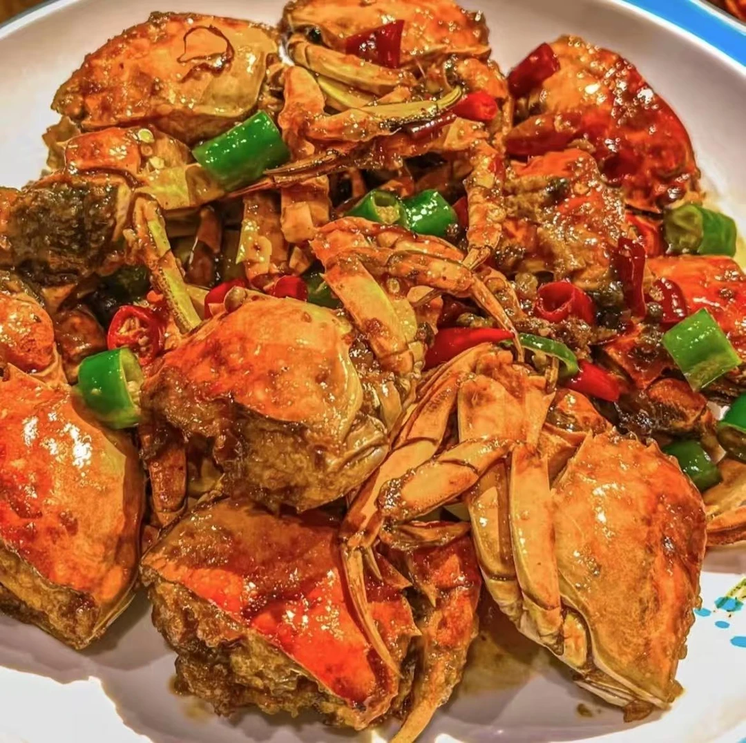 海鲜水产精品六月黄香辣蟹新鲜美味口感清甜