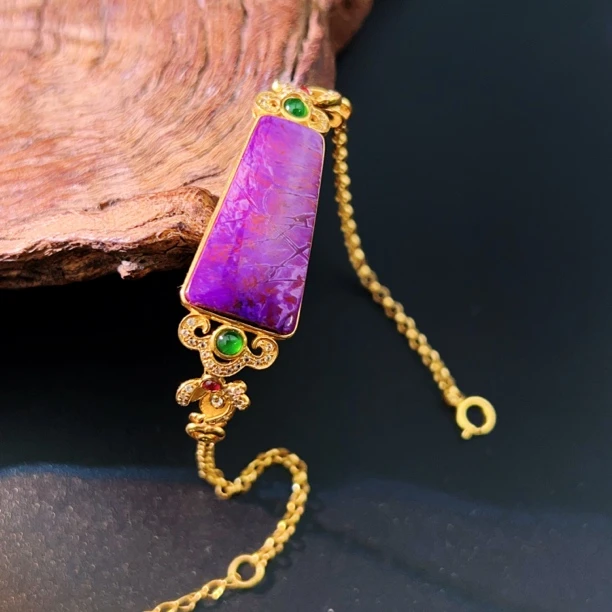 【圣芭黎】18k天然舒俱来丝绒无事牌豪镶11/24多样性发一DD822