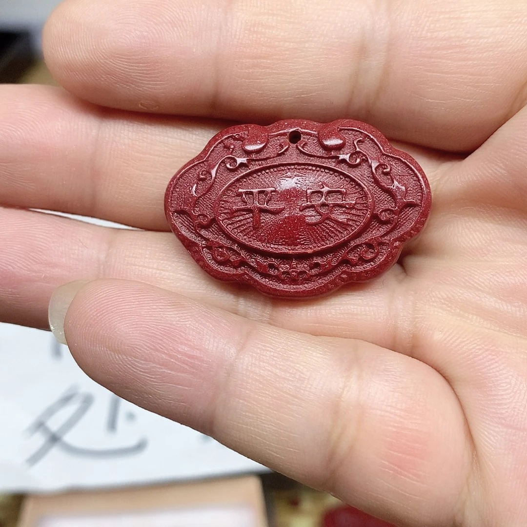 泥塑小****?小福锁吊坠