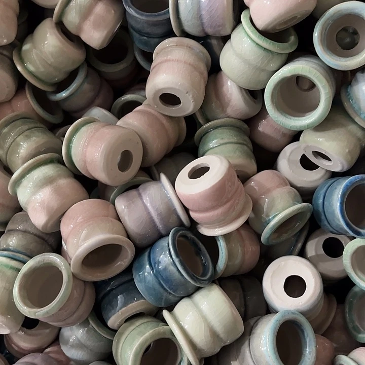 陶瓷发6个，非完美，介意慎拍。