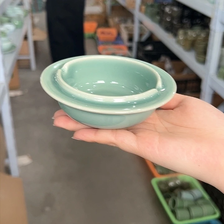 青瓷小米茶器龙泉青瓷