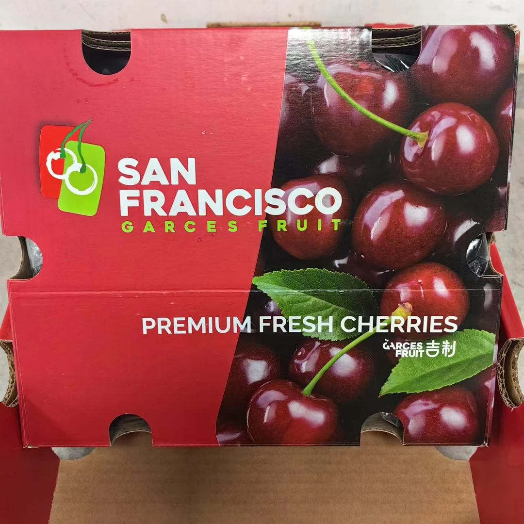 【新到港原箱】吉制智利车厘子3J 5斤/箱海运 内附果径卡