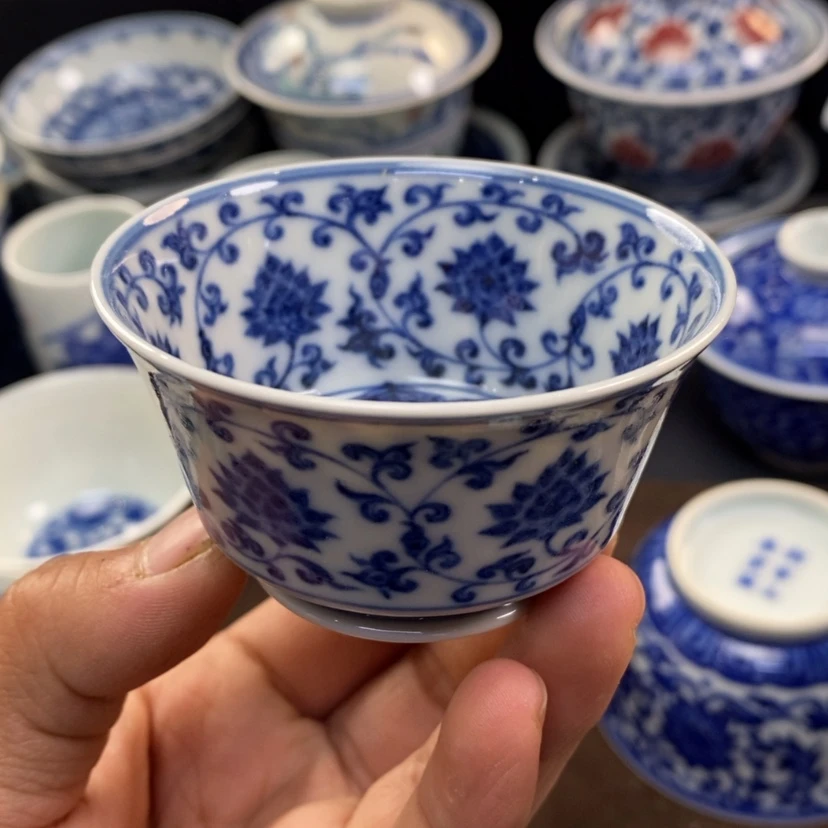 【闪购商品】景德镇青花主人杯