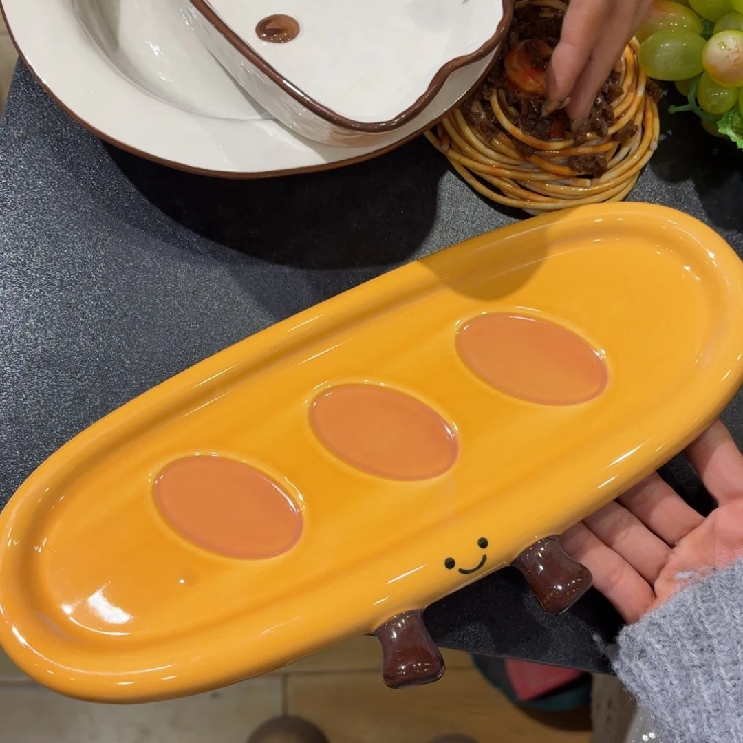 瓷早餐盘微瑕特价处理