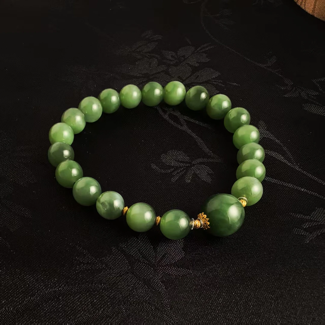 【司造款】瑶影 和田玉 18k 手串