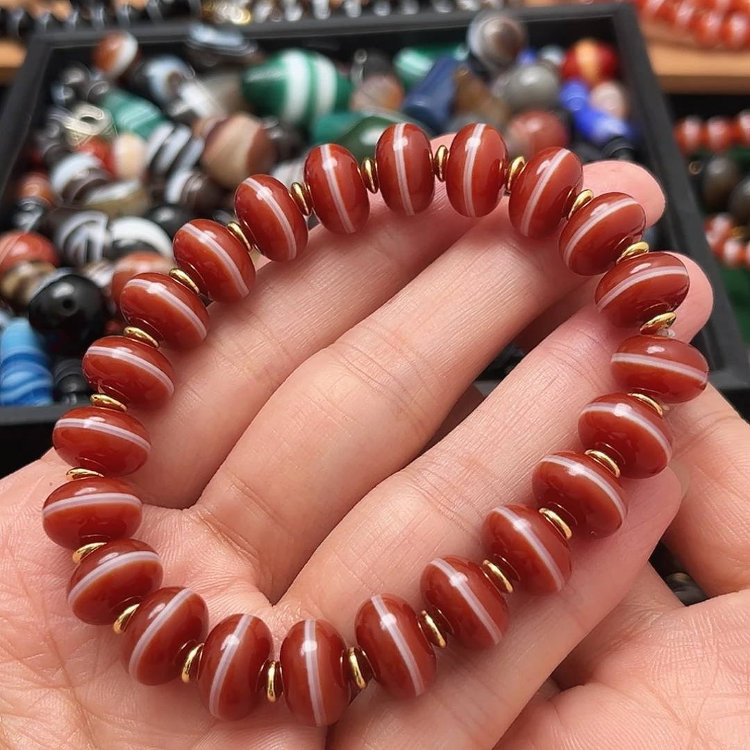 玛瑙/玉髓合金手串