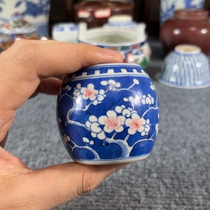 媛***姨摆件一个青花的小把件