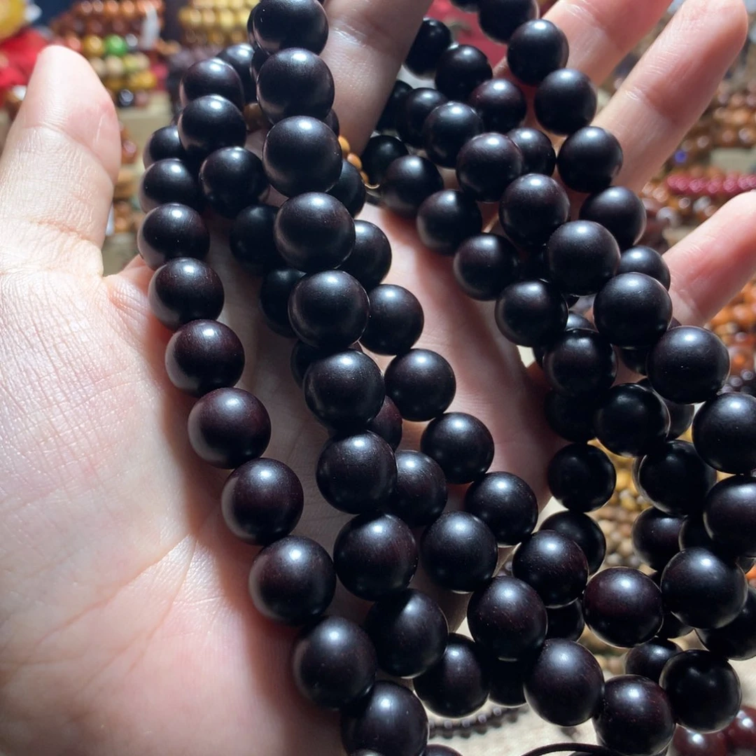 小叶紫檀手串/手链四**家10多星108颗