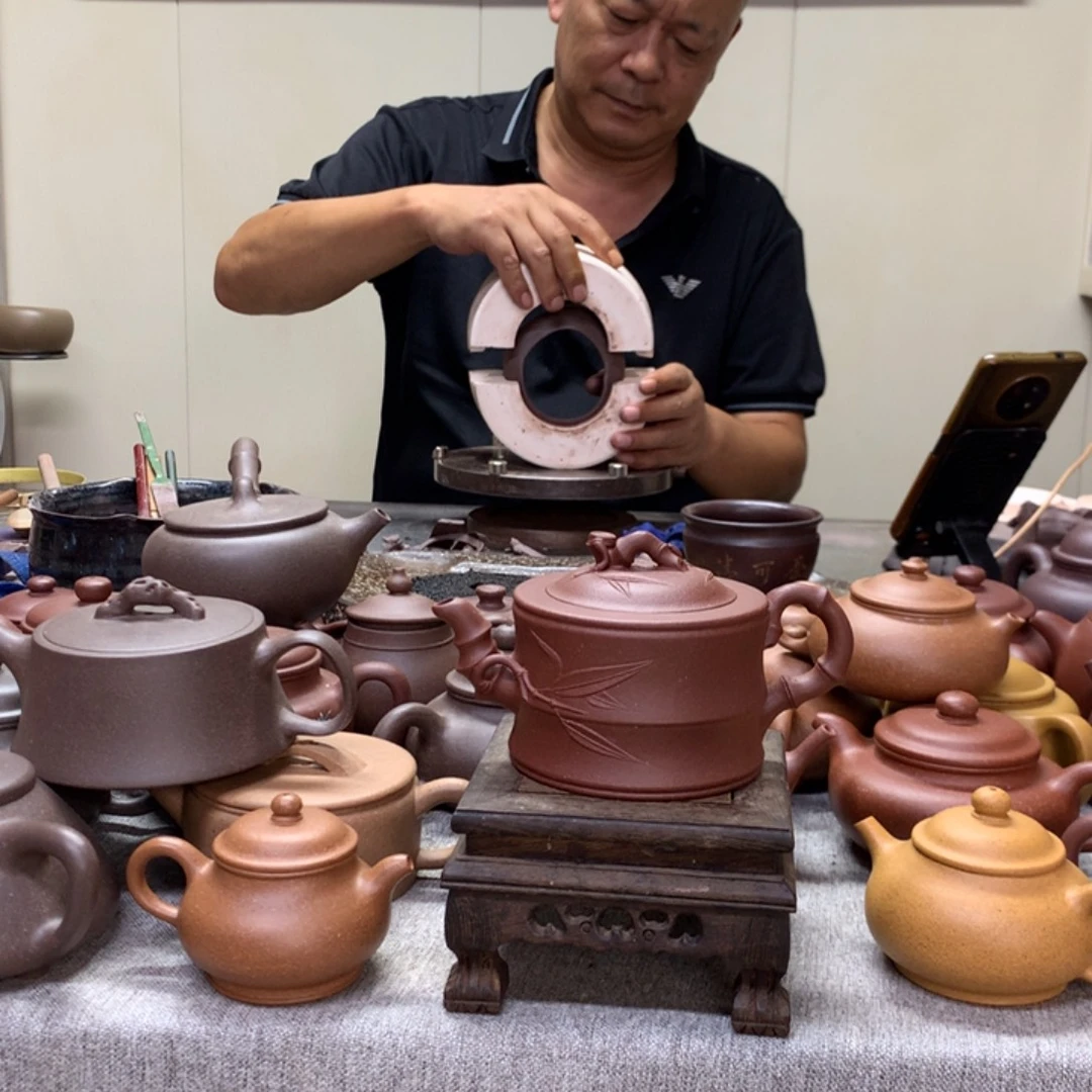 茶壶底槽青竹段270 C半手工制作