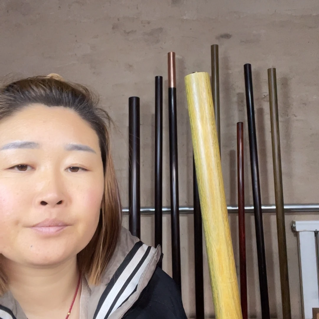 山***人香榧木把玩棍车载棍防身棍