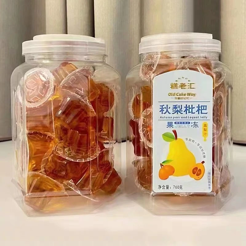 福建云霄特产秋梨枇杷果冻大人孩子都爱吃的零食新宠网红水果冻
