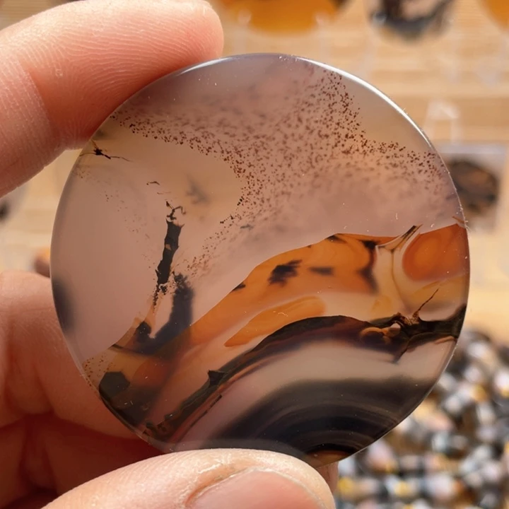 玛瑙/玉髓吊坠未镶嵌