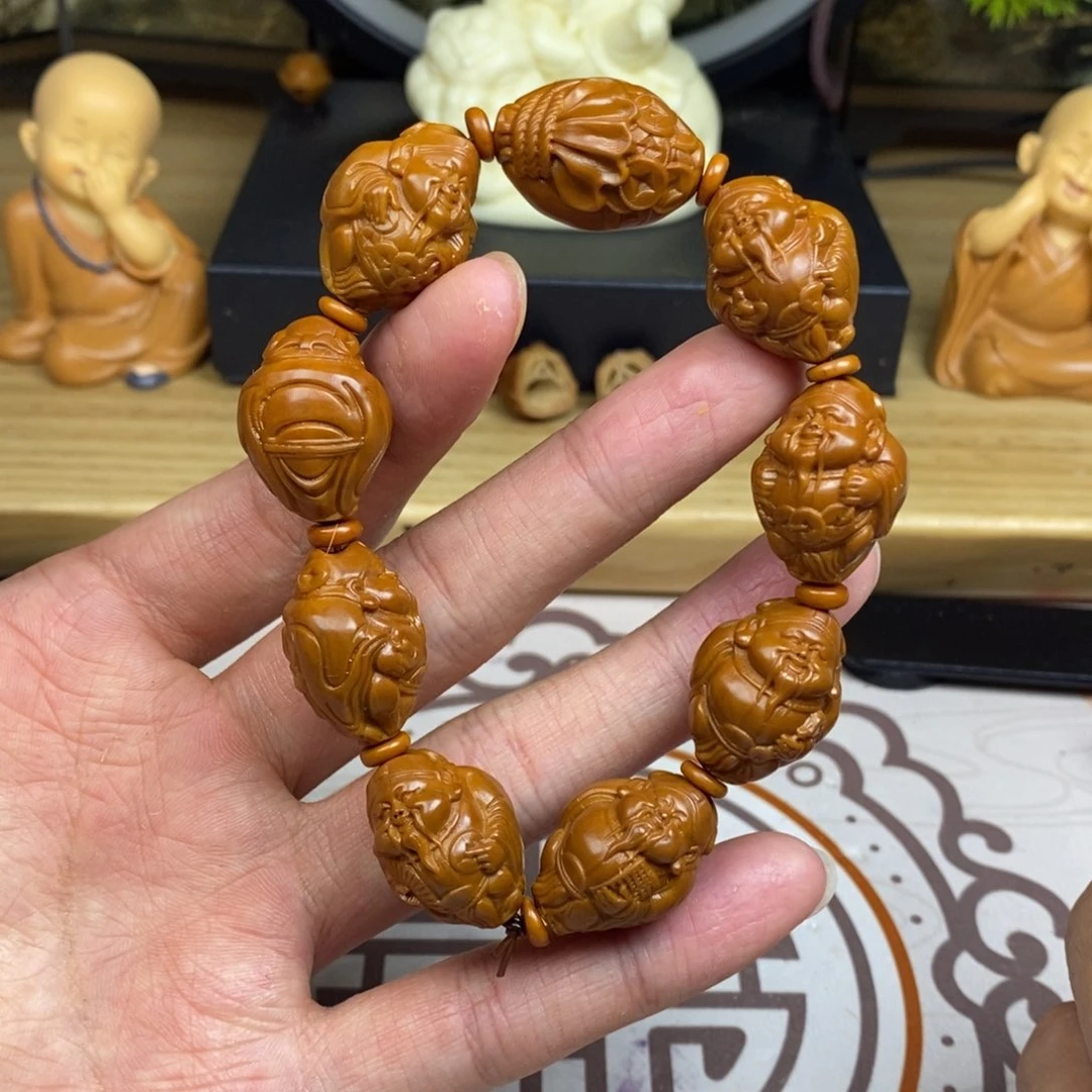 橄榄核手串/手链橄榄核雕工艺手串