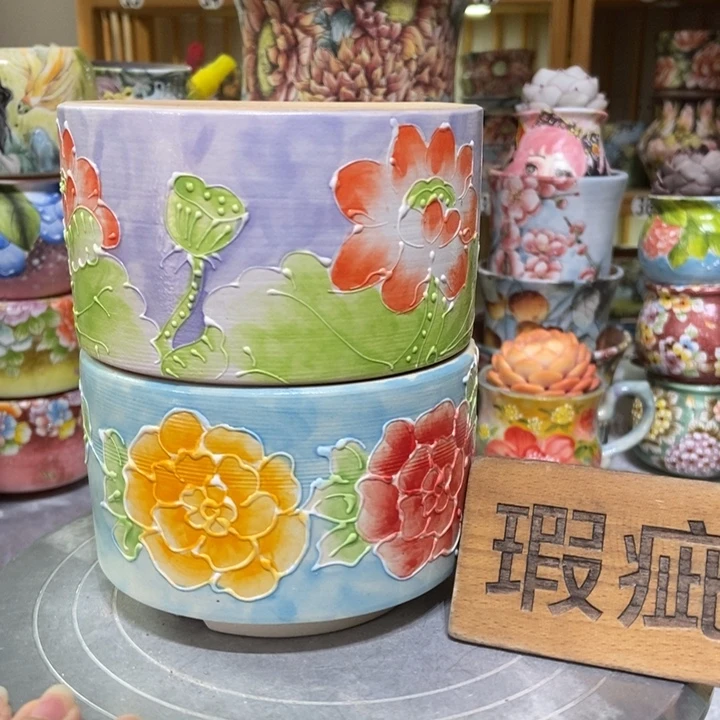 景德镇艺术手绘作品