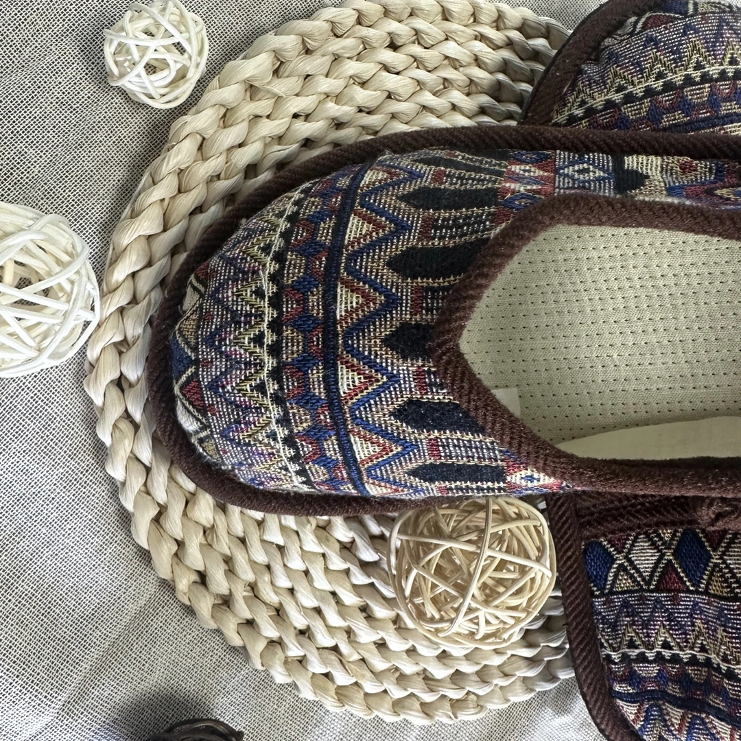 【棕色民族风】纯手工布鞋舒服透气