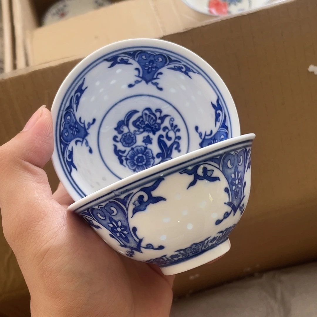碗景德镇高温细白瓷餐具