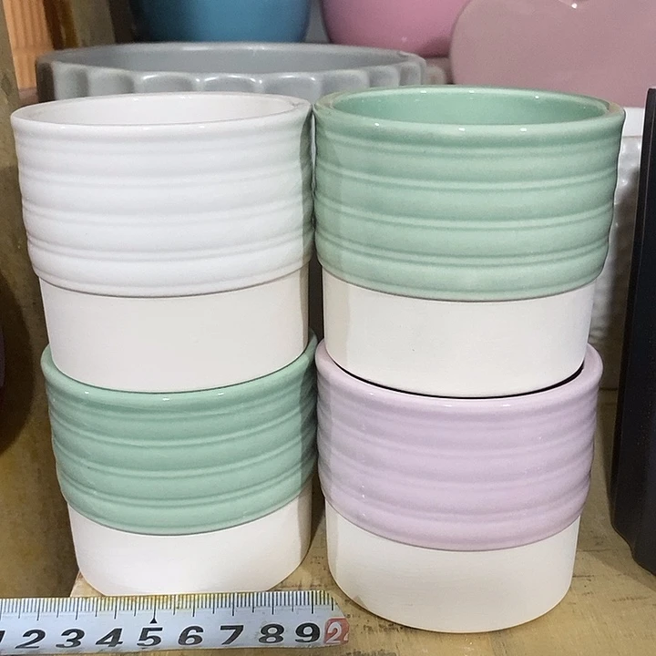 摆件陶盆有孔 微瑕介意勿拍