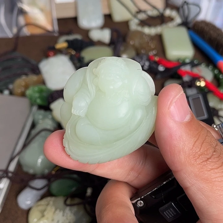 未镶嵌和田玉（糖玉）挂件