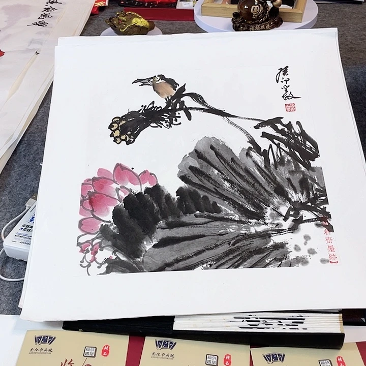 国画张圣敏先生纯手绘作品