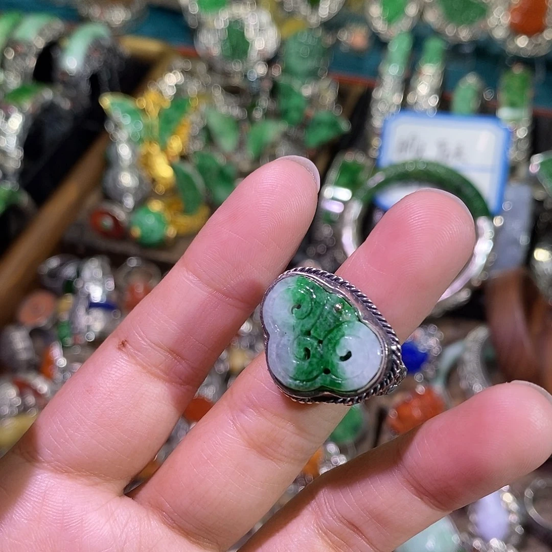 银无戒指炸炸炸炸