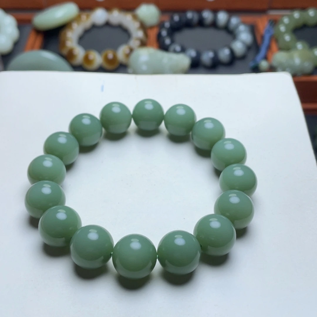 和田玉未镶嵌手串