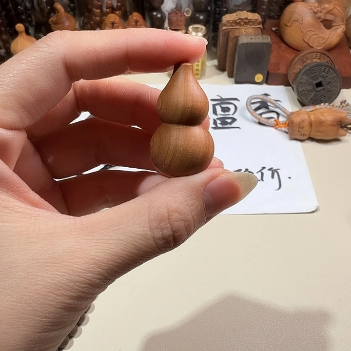 檀香木印度老山檀香精工小葫芦