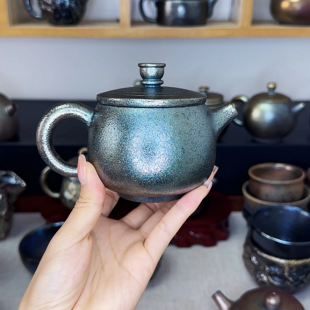 杯·**·云南建水紫陶柴烧壶