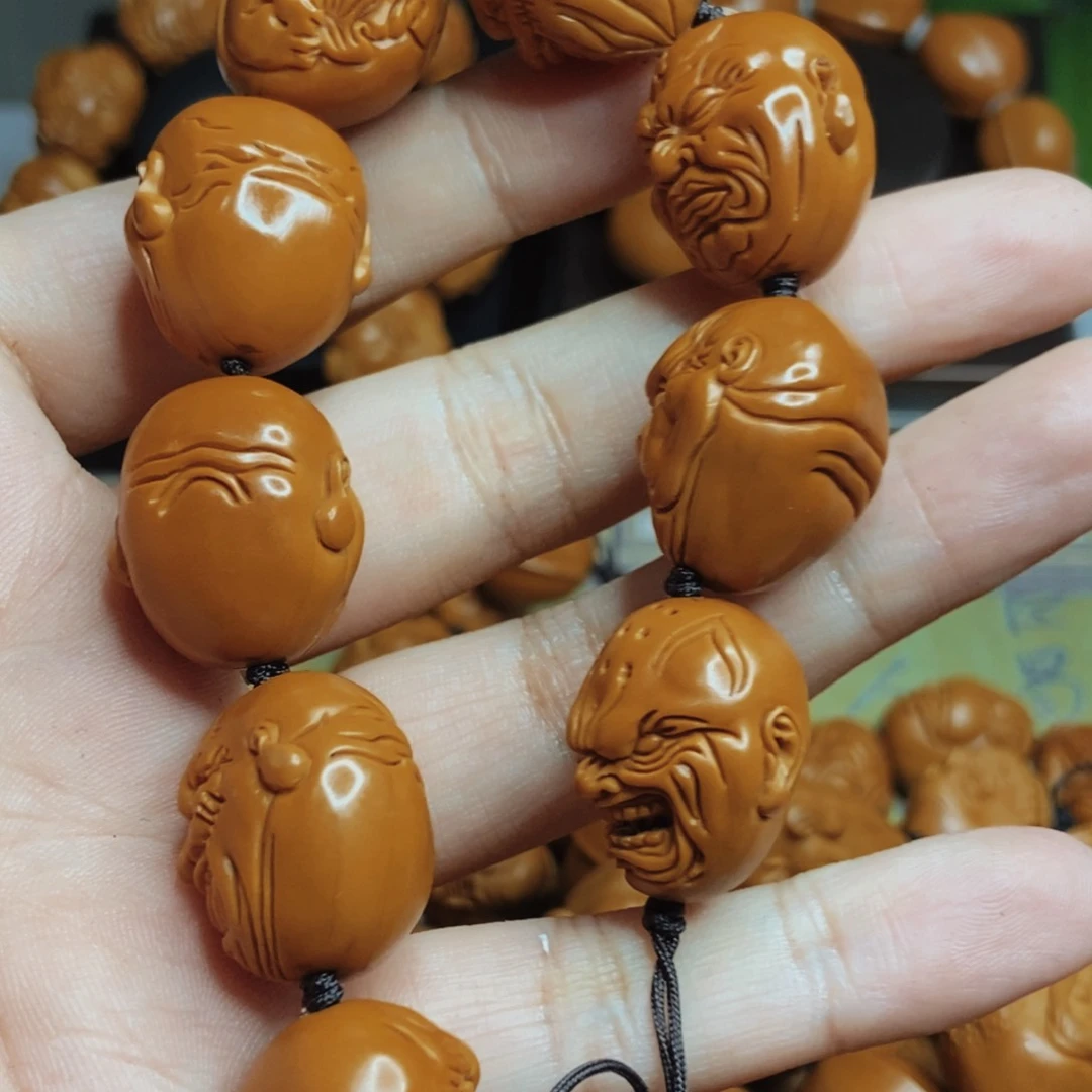 橄榄核手串/手链心***长