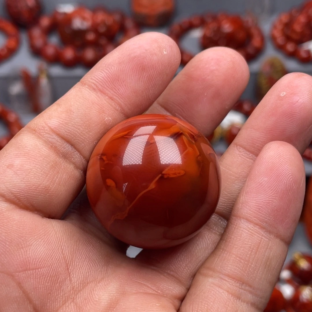 南红玛瑙未镶嵌珠宝奇石吊坠