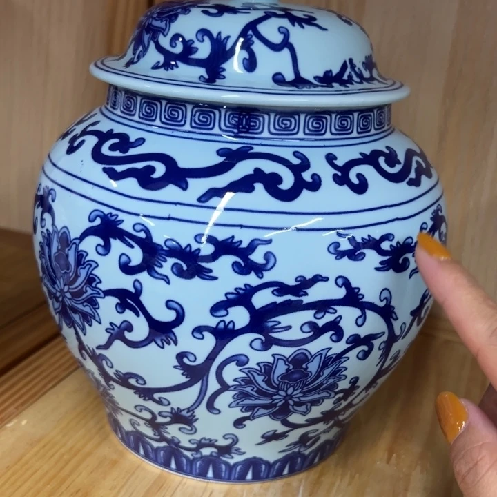 高端陶瓷茶叶罐密封罐