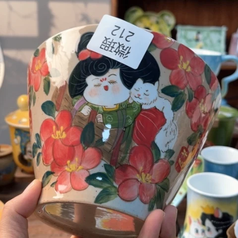 炉景德镇釉下手绘陶瓷